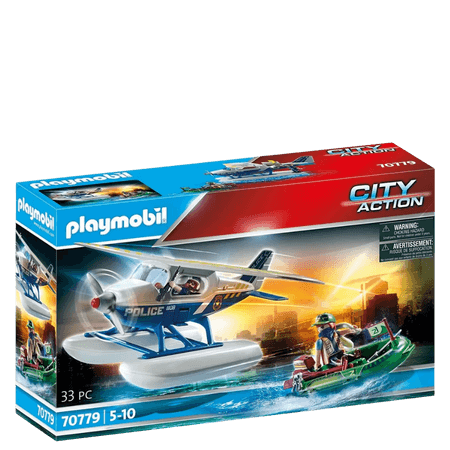 Playmobil City Action Polis Sjöflygplan