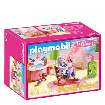 Playmobil Dockhus Barnkammare Lekset