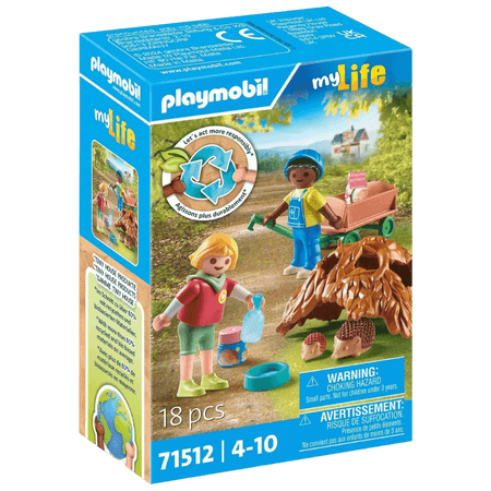 Playmobil My Life Care of the Hedgehog Family