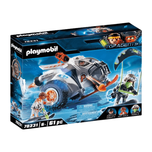 Playmobil 70231 Spy Team Command Släde