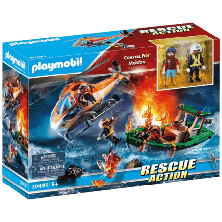 Playmobil Kustbranduppdrag - 70491