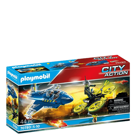 Playmobil City Action Polis Jet Pack med Båt