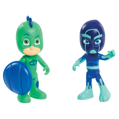 Pyjamashjältarnas figurset - Gekko & nattninja