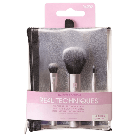 Real Techniques Natural Glow Mini Makeup Brushes 4 stycken