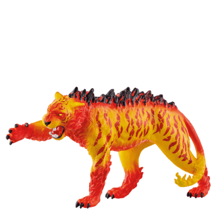 Schleich Lava Tiger Figur