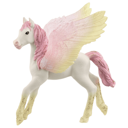 Schleich Soluppgång Pegasus Föl Figur – 70721