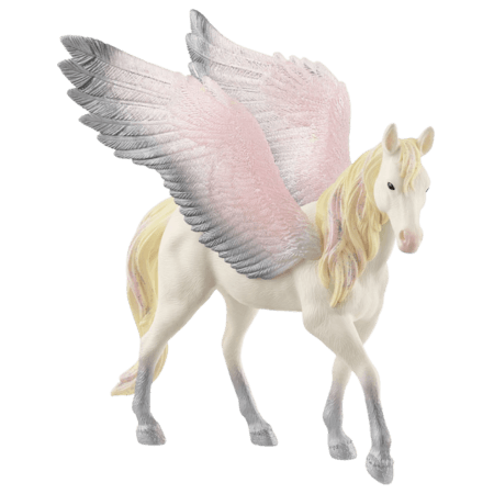 Schleich Soluppgång Pegasus Häst Figur