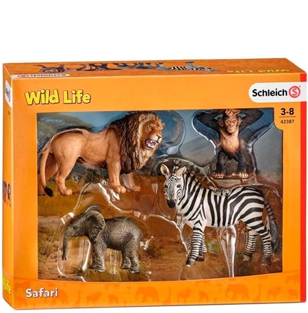 Schleich safarifigurer - 42387