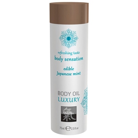 Shiatsu Luxury Japanese Mint Massage Oil - 75ml