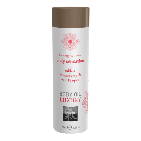 Shiatsu HOT Body Oil ätbar - 75ml