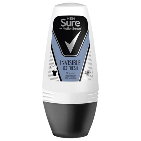 Sure Men Invisible Ice Fresh Roll-On – 50 ml