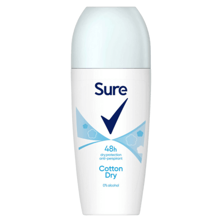 Sure Roll-On Deoderant 48h Cotton Dry - 50ml