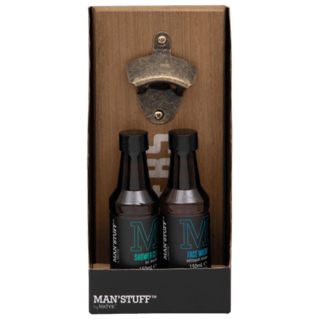 Technic Man' Stuff Flasköppnare & badvårdsset