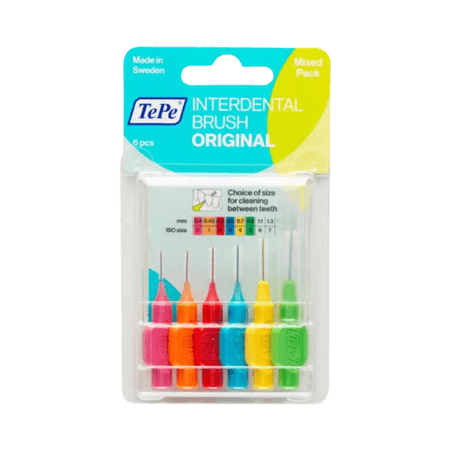 TePe Gap Brushes Mix 0,4mm - 0,8mm - 6 st