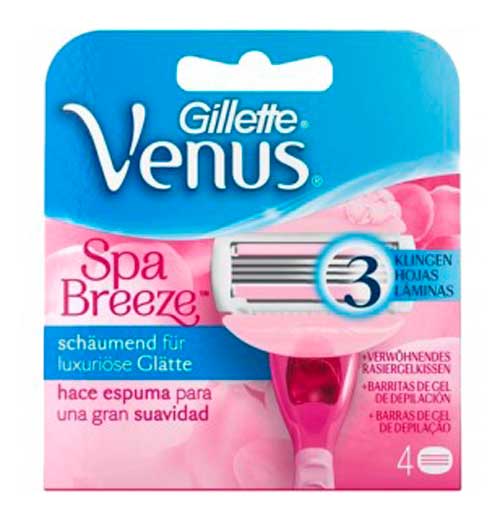 Gillette Venus Spa Breeze - 4 st