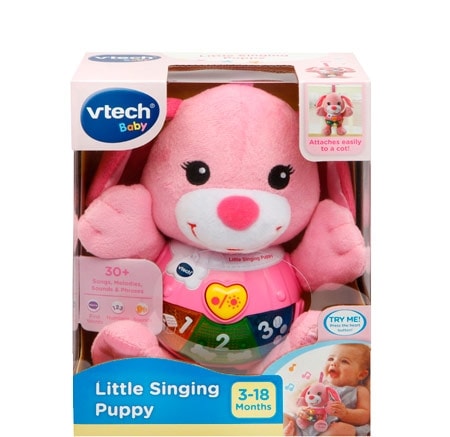 VTech Liten sjungande valp rosa