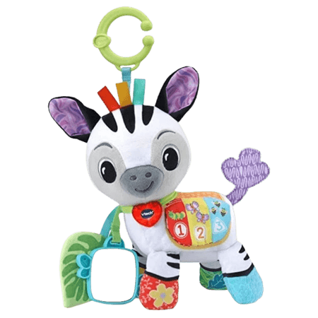 VTech On-The-Go Soft Zebra Toy