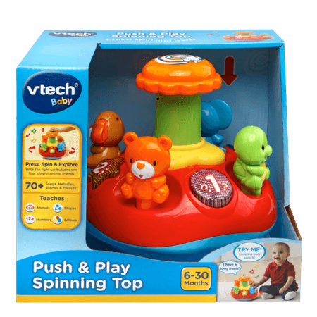 VTech Push & Play Spinning Top
