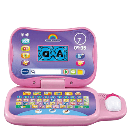 VTech Toddler Tech Pink Laptop