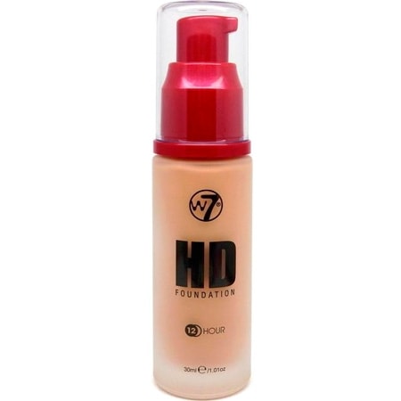 W7 HD Foundation - Naturlig Beige