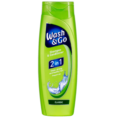 Wash & Go 2in1 Schampo & Balsam - 400 ml