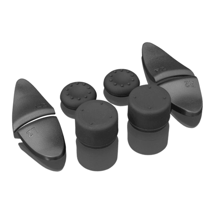 White Shark Button Cap Set för PlayStation 5