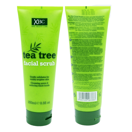 XBC Tea Tree Facial Scrub - 250ml
