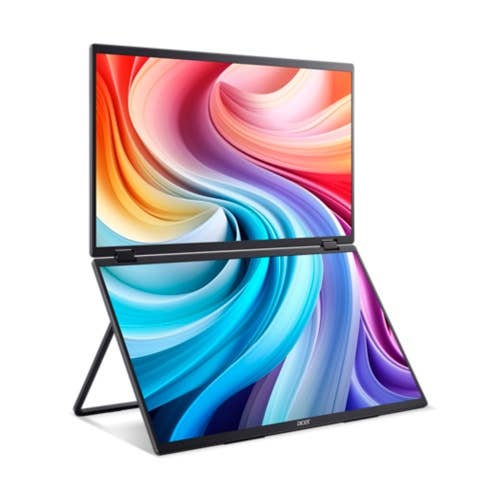 Acer PD3, PD193QE, Portabel bildskärm, 18,5" Full HD, IPS-teknik, 100 Hz, HDMI, USB-C