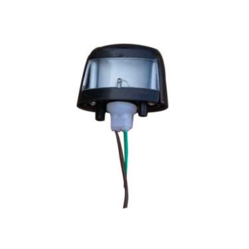 Lampa nummerplåt