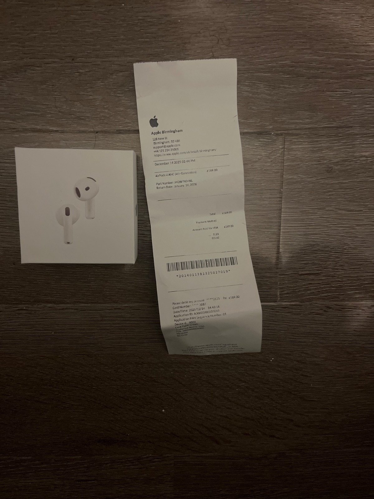 AirPods 4th Gen Active Noise Cancelling