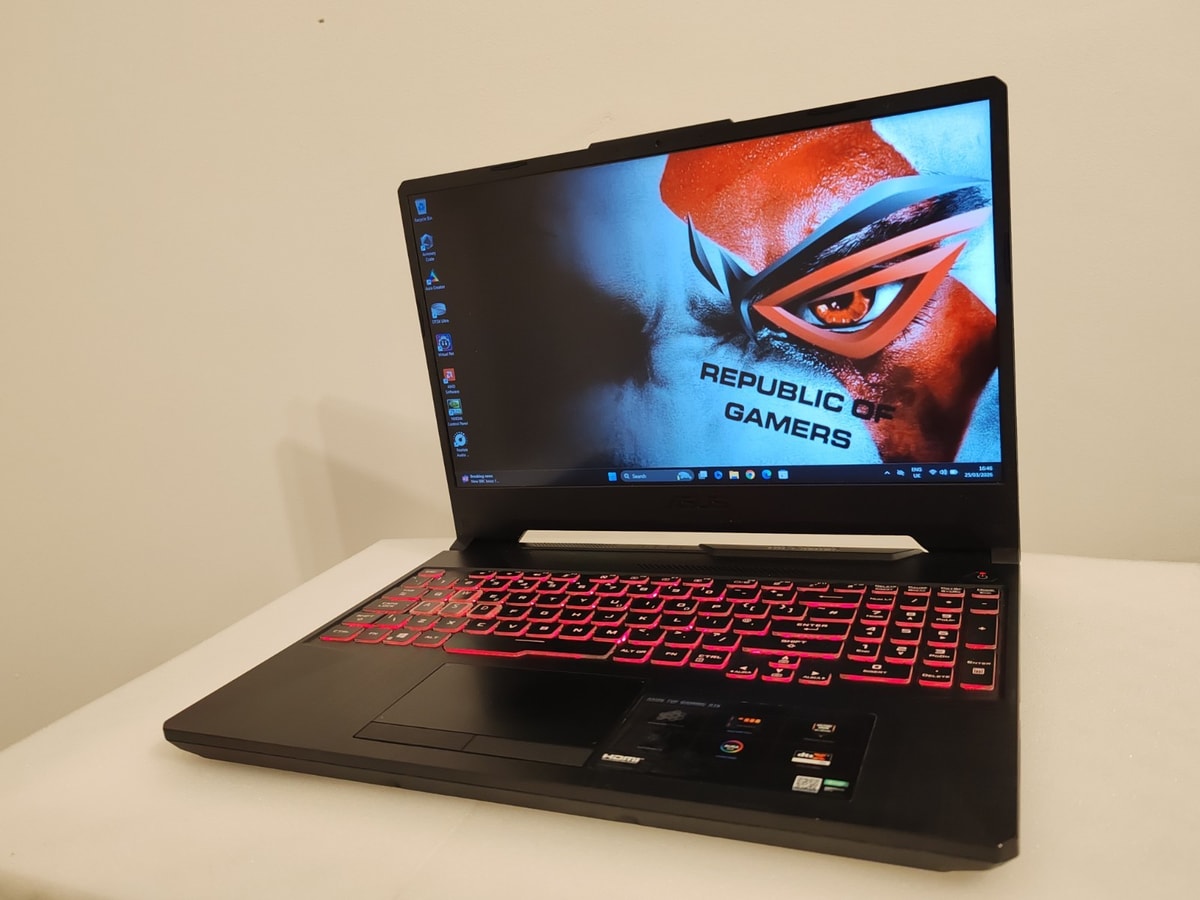 Mint Condition Asus TUF Gaming Laptop 24GB RAM 1TB Samsung SSD GeForce Ryzen VR