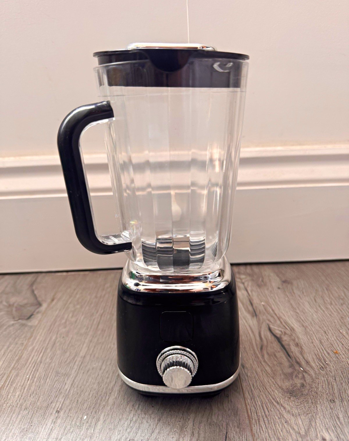 Table Top Blender Black/Clear Plastic Jug 1.0–1.4L Adjustable Speed 99 Speeds