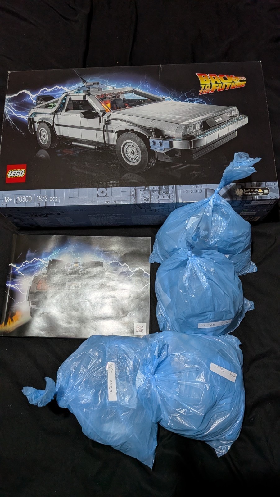 Lego Back To The Future Time Machine Set 10300