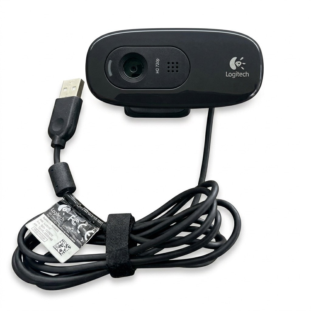 Logitech HD720p Webcam -USB