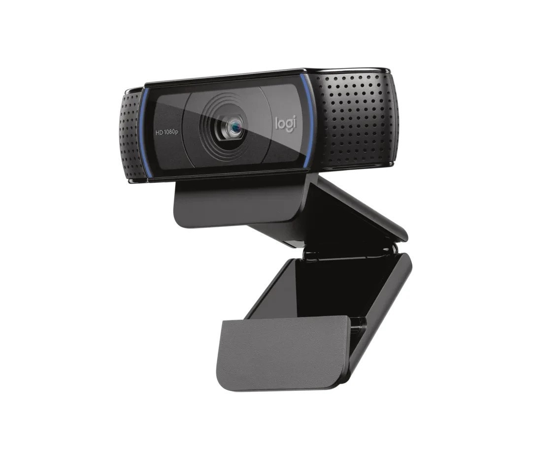 Logitech C920 Pro HD Webcam Black 1080p video calls +AF - Stereo Audio/Dual Mics