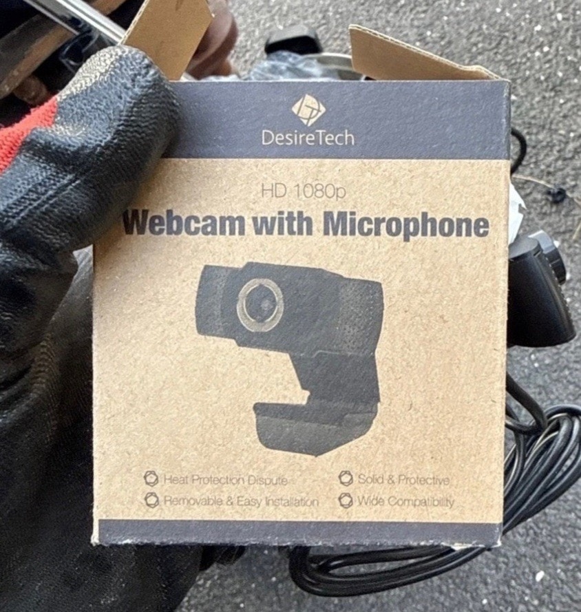 DesireTech HD1080p Webcam with Microphone