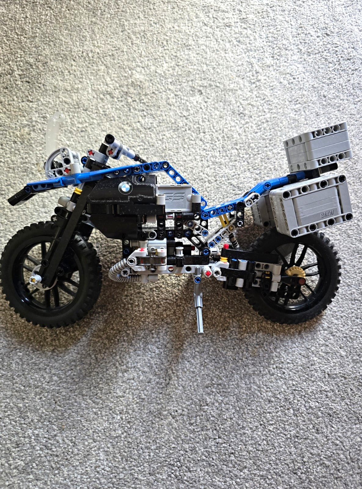 LEGO Technic 42063 BMW R 1200 GS Adventure Motorcycle Set 603pcs Retired