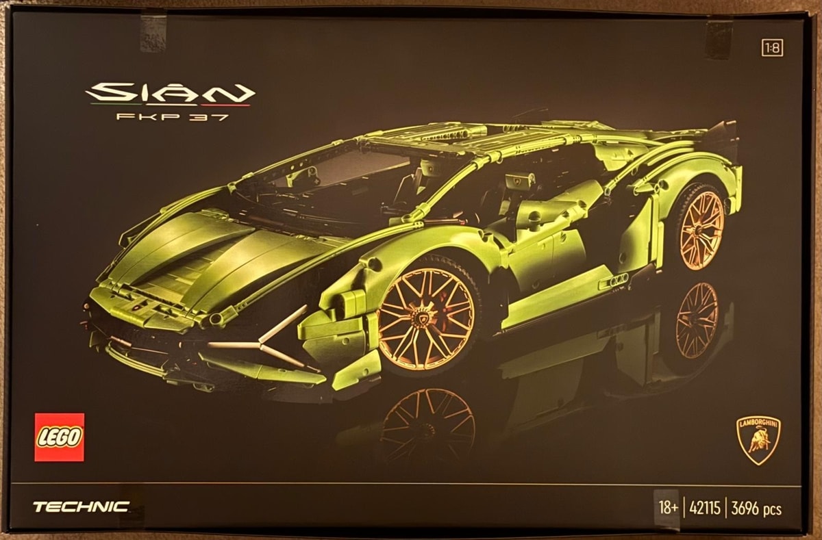 Lego Technic 42115 Lamborghini Sián FKP 37 - NEW/SEALED - *Retired Set*