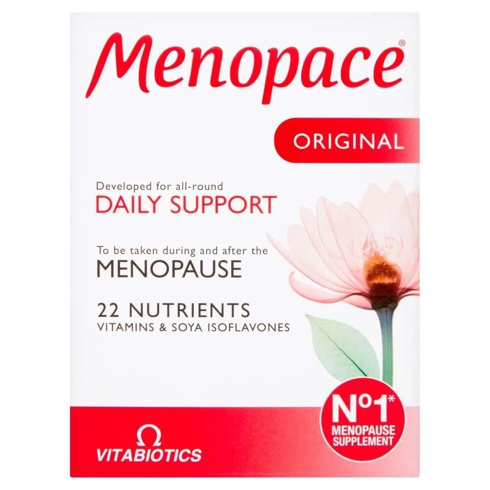 Vitabiotics Menopace Original Multivitamin Supplement for Menopause - 90 Tablets