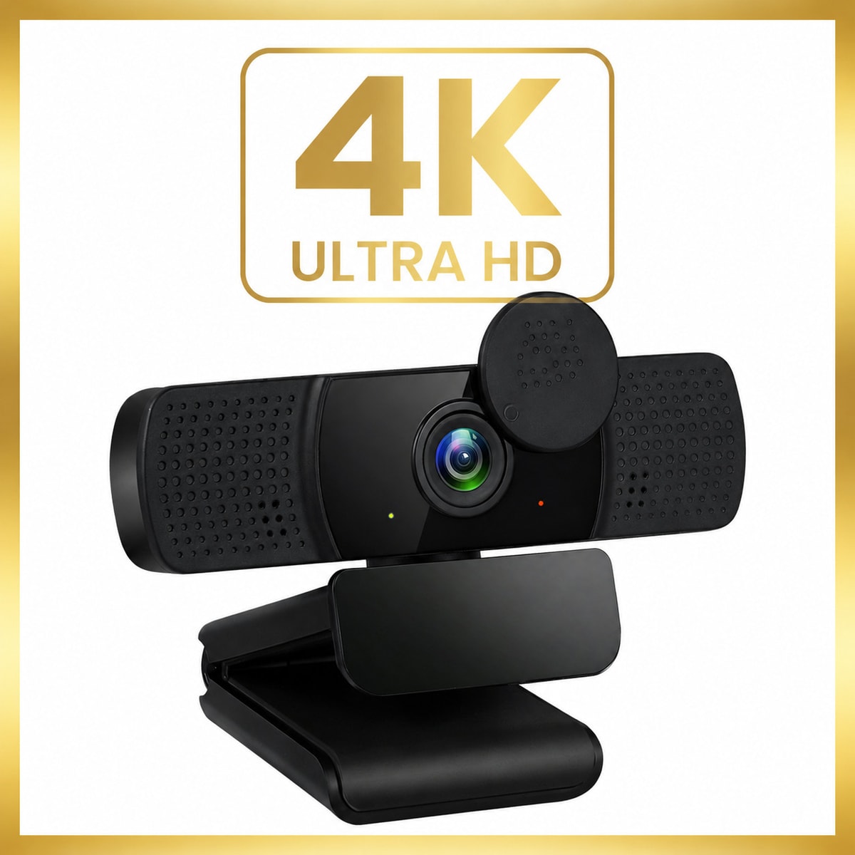 4K Ultra HD 60fps Webcam USB AutoFocus Web Camera With Microphone For PC Laptop