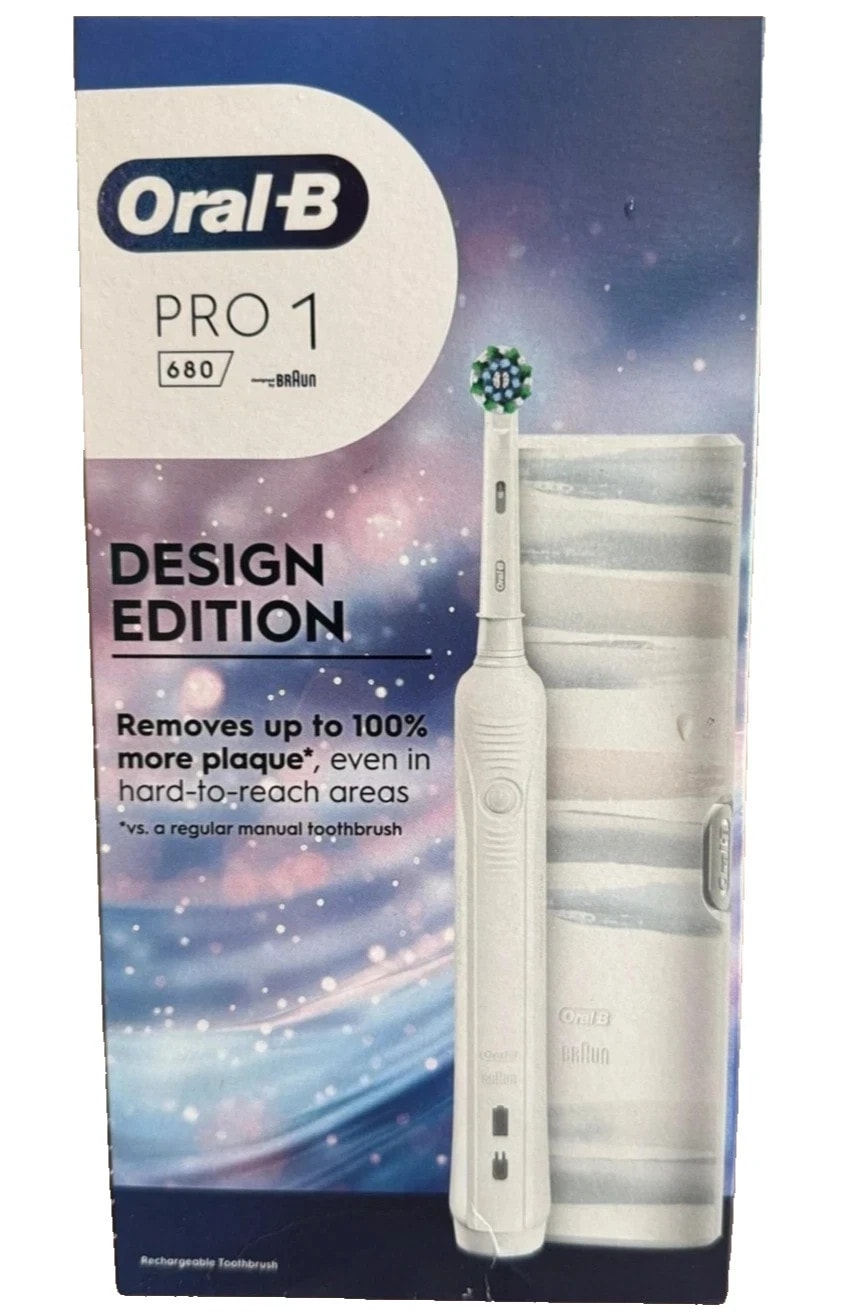 Braun : Oral-B Pro 1 (680) Electric Toothbrush Design Edition New&sealed