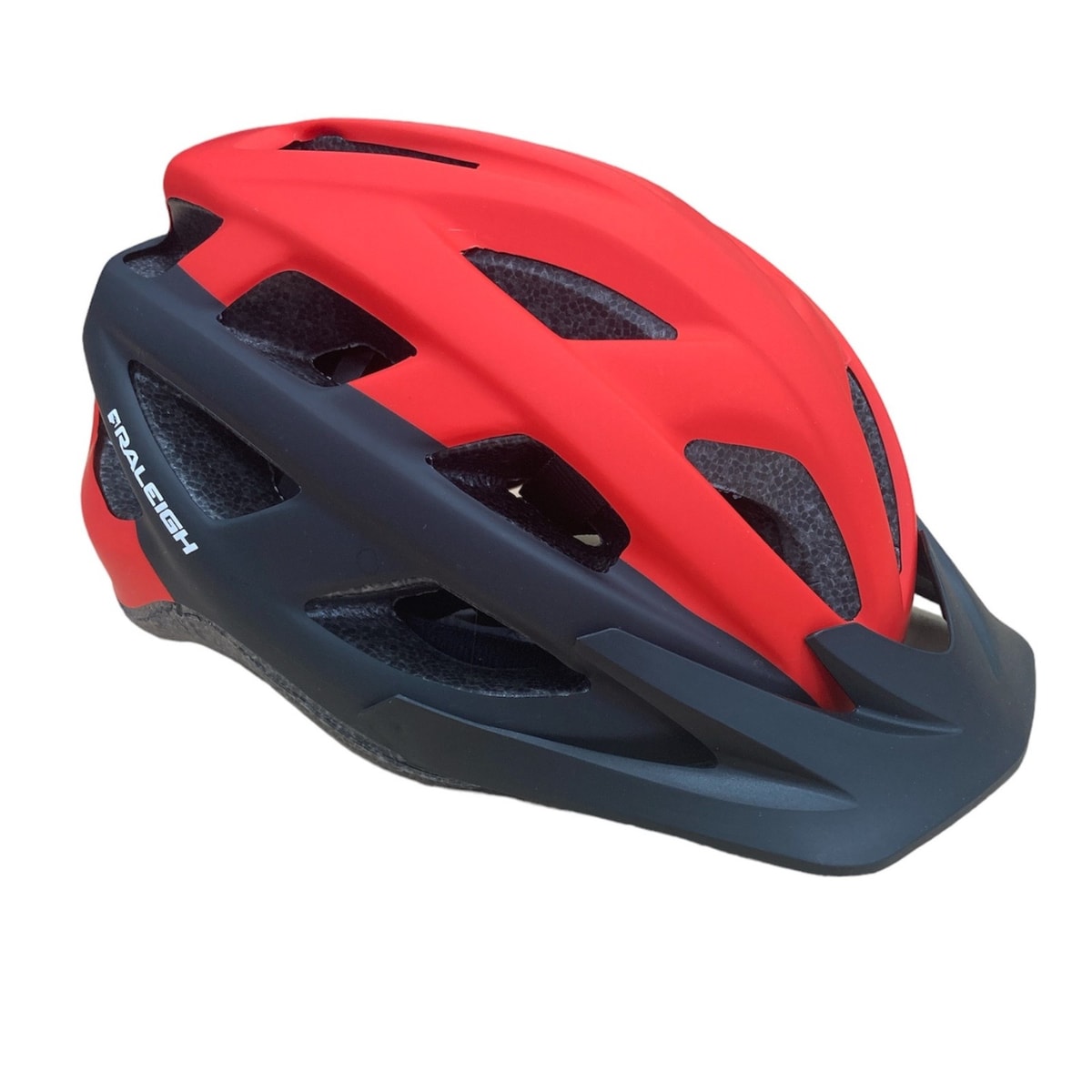 Raleigh Helmet Quest 54-58cm Red / Black Mountain Bike Urban Commuter Cycling