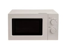 George Home GHMON0171BY4W Freestanding Manual Microwave Oven 17L 700W Cream
