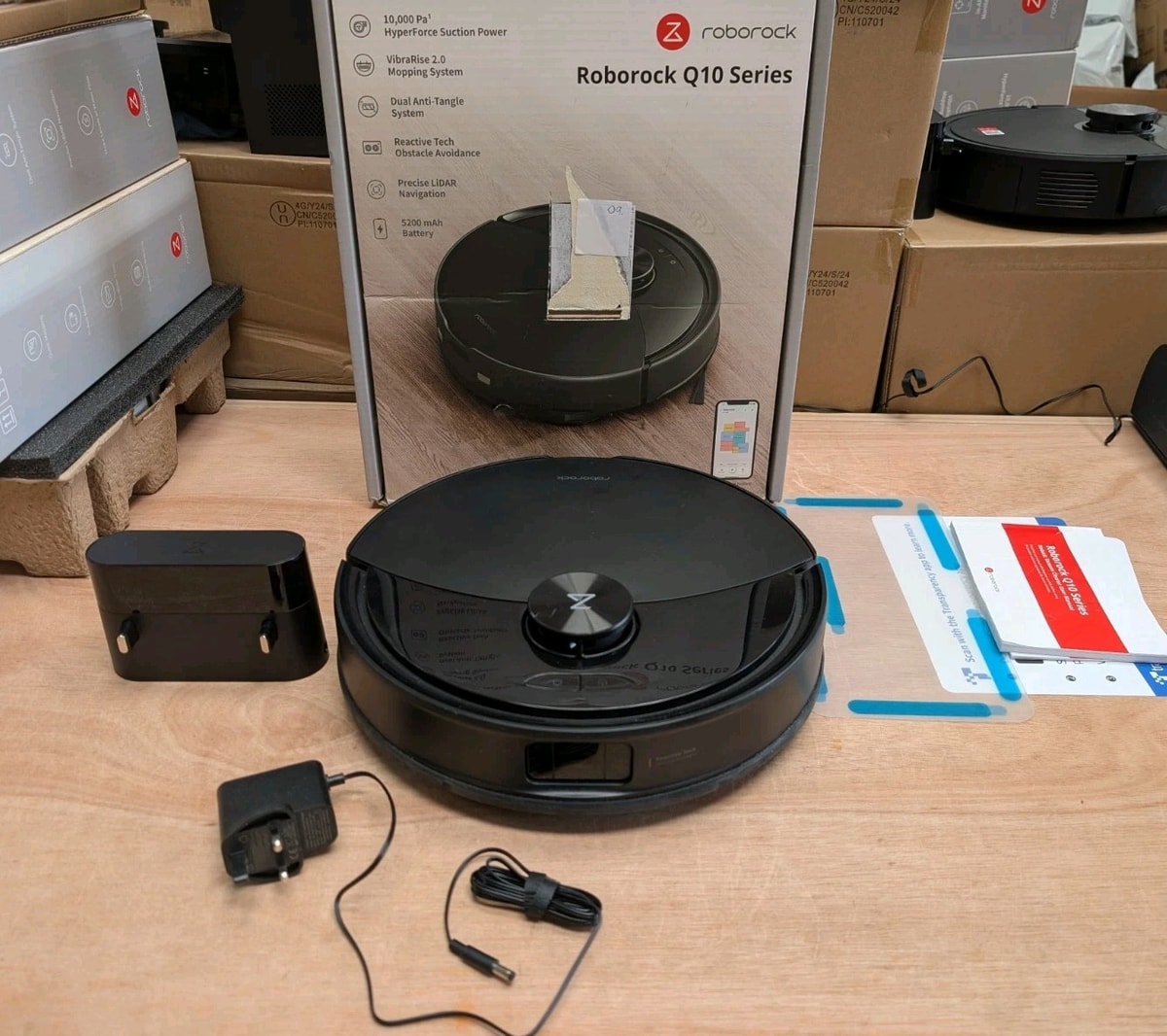 Roborock Q10 S5 Robot Vacuum Cleaner with Mop 10,000 Pa HyperForce Suction