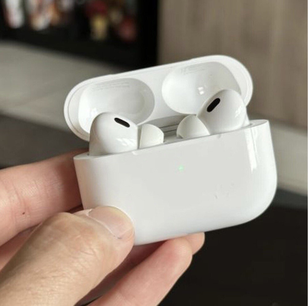 AirPods 2nd Generation Bluetooth Earbuds with Charging Case White