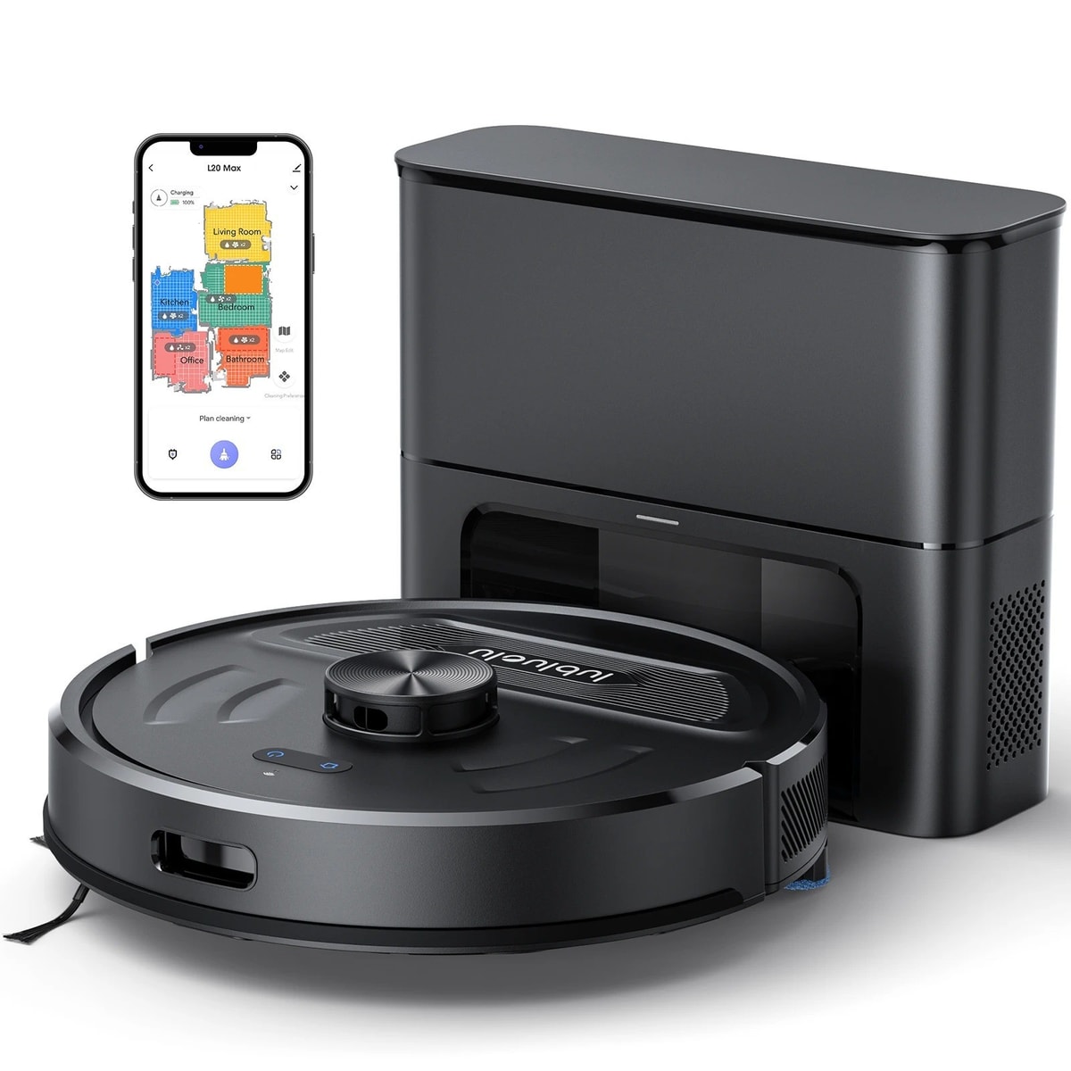 Lubluelu SL60 MAX Laser Robot Vacuum Cleaner with Mop & 2.5L Self-Empty Station