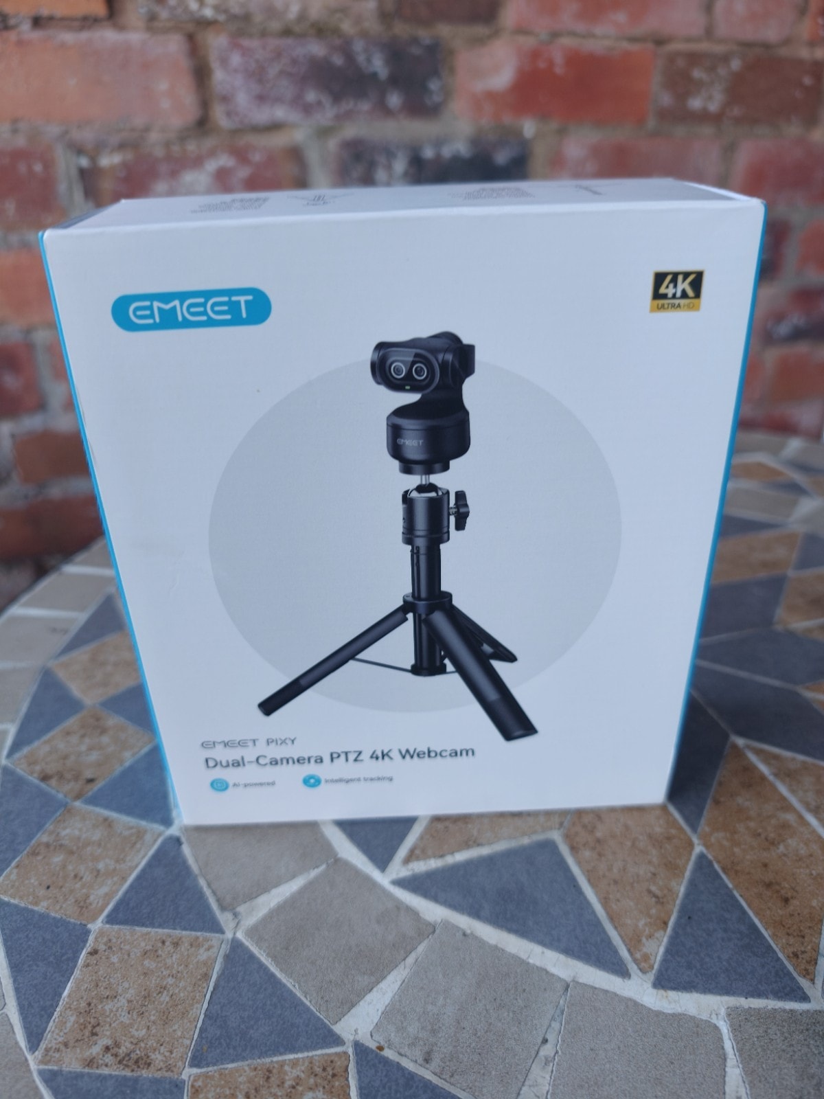 EMEET Pixy Dual-Camera AI-Powered PTZ Camera with 4K Ultra HD