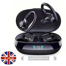 TWS Wireless Bluetooth Earphones Headphones Sports Ear Hook Running Bass Earbuds