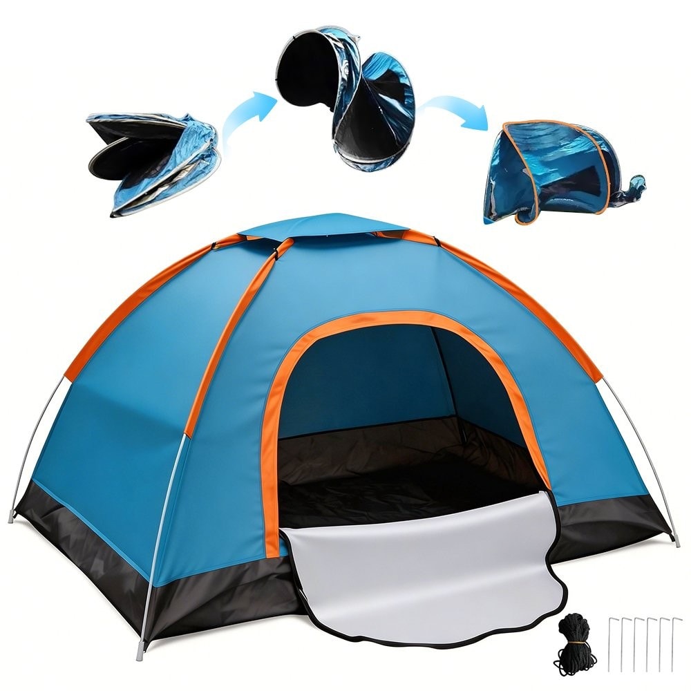 Pop Up Hiking Tent 2~3 Man Person Family Camping Outdoor Festival Shelter