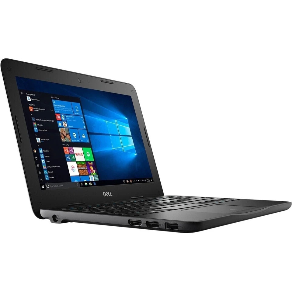 CHEAP FAST Laptop DELL Quad Core Windows 10 SSD 4K HDMI WIFI WEBCAM IN UK
